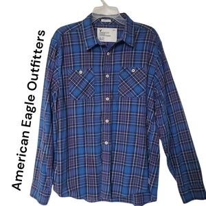 American Eagle Outfitters Men's Button Down Shirt Size XL